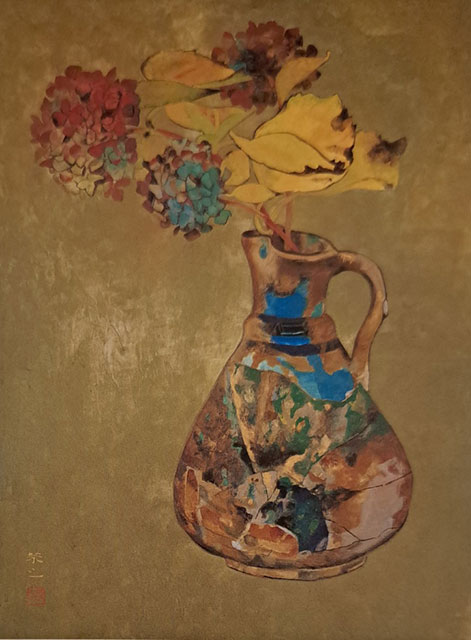 「 シリアの壺 」　加藤栄三　作