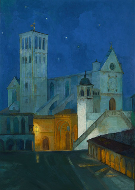 「 星夜 」　加藤栄三　作