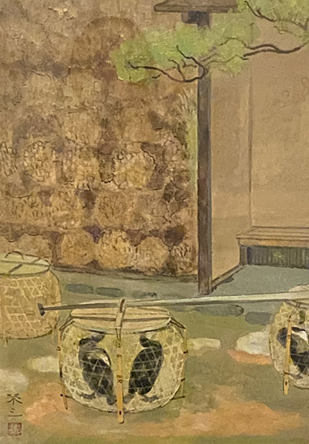 「鵜匠の家」　加藤栄三　作