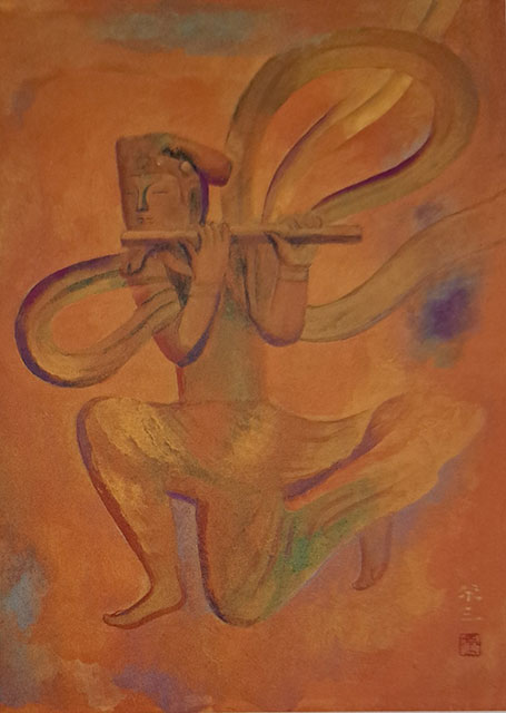 「 飛天 」　加藤栄三　作