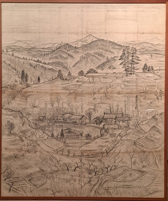 「 秋（大下絵） 」　加藤栄三　作